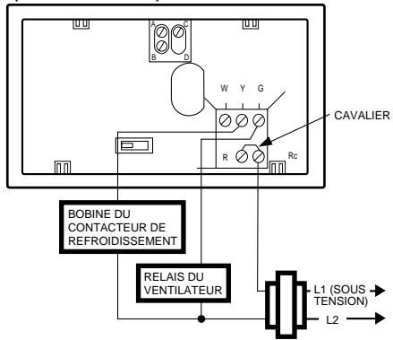 HONEYWELL TD2400 - Raccordement Des Bornes Du Thermostat - 11