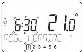 HONEYWELL CM901 - Pour changer le programme de chauffage : - 2