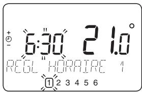 HONEYWELL CM921RF - Pour changer le programme de chauffage : - 2