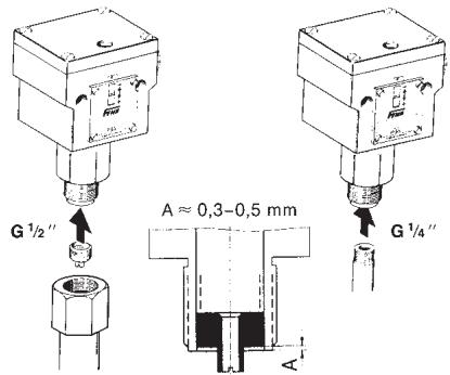 HONEYWELL DWAMV - Pressure connection - 1