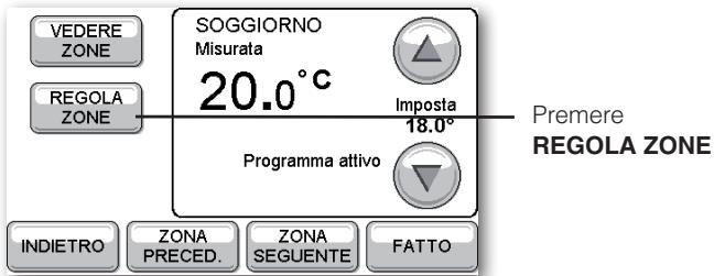 HONEYWELL EVOTOUCH - Modifica di programmi orari - 2