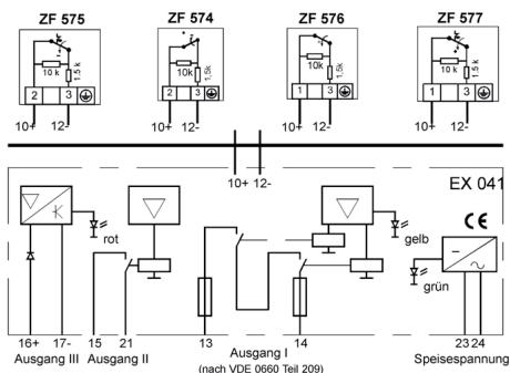 HONEYWELL EX-DWR - Druckwächter/Druckbegrenzer in eigensicheren Steuerstromkreisen mit Leitungsbruch- und Kurzschlußüberwachung (EEx-i) - 1