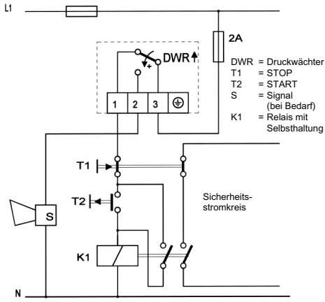 HONEYWELL EX-DWR - Externe elektrische Verriegelung im Schaltschrank (Schaltungsvorschläge) - 1