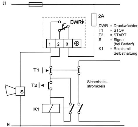 HONEYWELL EX-DWR - Externe elektrische Verriegelung im Schaltschrank (Schaltungsvorschläge) - 2