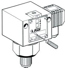 HONEYWELL EX-DWR - Pressure connection as for 1.3 - 1