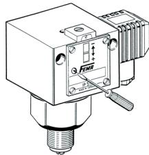 HONEYWELL EX-DWR - Druckbegrenzer mit mechanischer Verriegelung des Schaltzustands (gilt für DWR und sinngemäß für DGM) - 1