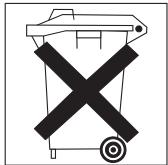 HONEYWELL HC60NG - Dyrektywa WEEE 2002/96/EC - Usuwanie odpadów elektronicznych - 1