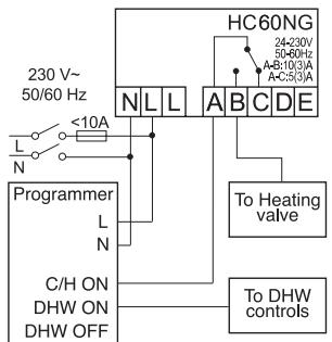 HONEYWELL HC60NG - Incorrect wiring! - 3