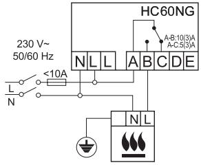 HONEYWELL HC60NG - Nieprawidowej podȩczenia elektryczne! - 4