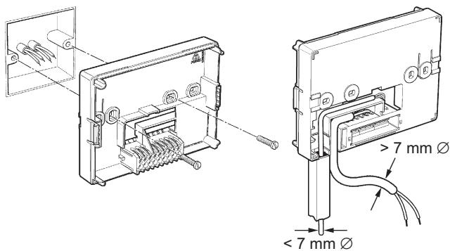 HONEYWELL HC60NG - Installation du module relais HC60NG - 4