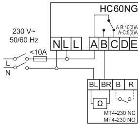 HONEYWELL HC60NG - Nieprawidowej podȩczenia elektryczne! - 8