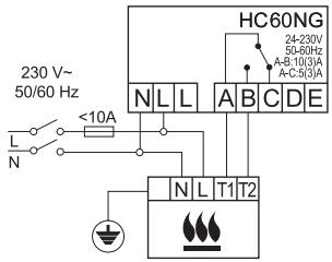 HONEYWELL HC60NG - Foutieve aansluiting! - 5