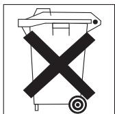 HONEYWELL HC60NG - Directive WEEE 2002/96/EC - Destruction des équipements électriques etlectroniques - 1