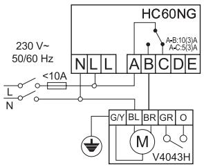 HONEYWELL HC60NG - Incorrect wiring! - 9