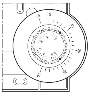 HONEYWELL HC60NG - Ograniczanie zakresu regulazioni - 1