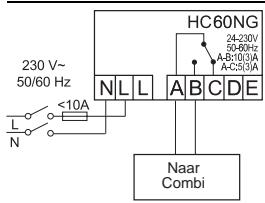 HONEYWELL HC60NG - Foutieve aansluiting! - 1
