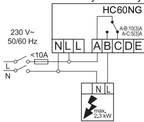 HONEYWELL HC60NG - Nieprawidowej podȩczenia elektryczne! - 7
