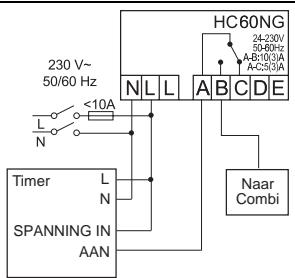 HONEYWELL HC60NG - Foutieve aansluiting! - 2