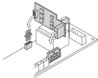 HONEYWELL HCC 80 - Enficher le module d'extension (option) - 1