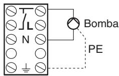 HONEYWELL HCE 80R - Conexión de la bomba (230 VCA) - 1