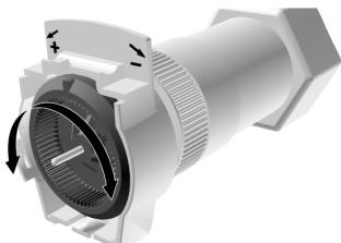 HONEYWELL HR40 - Kraan met lege batterijen verstellen - 1