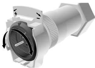 HONEYWELL HR40 - Ajuste de la valvula con las pilas gastadas - 1