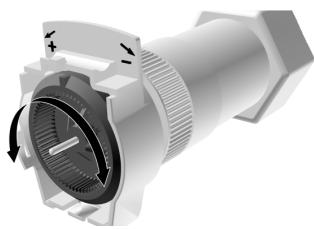 HONEYWELL HR40 - Regolazione della valvola a pile scariche - 1