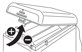 HONEYWELL HR80 - PLACER/CHANGER LES PILES - 1