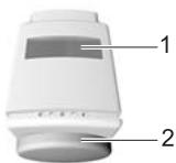 HONEYWELL HR80 - ELEMENTI DI COMANDO E DISPLAY - 1