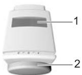 HONEYWELL HR80 - ELEMENTS DE COMMANDE ET AFFICHAGE - 1