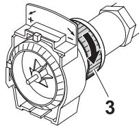 HONEYWELL HR80 - MONTAGGIO DELL'ATTACCO DELLA VALVOLA - 3