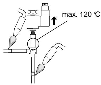 max. 120 °C