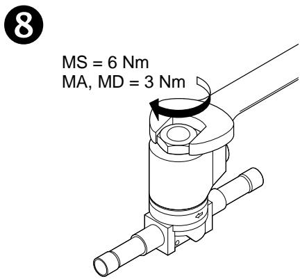 MS = 6 Nm MA, MD = 3 Nm