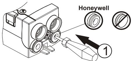 HONEYWELL N05XX - MOUNTING ON COUNTERCLOCKWISE (CCW) OR CLOCKWISE (CW) CLOSING DAMPER - 7