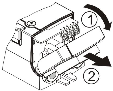 HONEYWELL N05XX - MOUNTING ON COUNTERCLOCKWISE (CCW) OR CLOCKWISE (CW) CLOSING DAMPER - 9