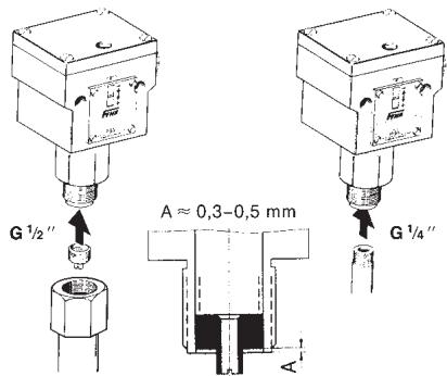 HONEYWELL SDBAM - Druckanschluss - 1