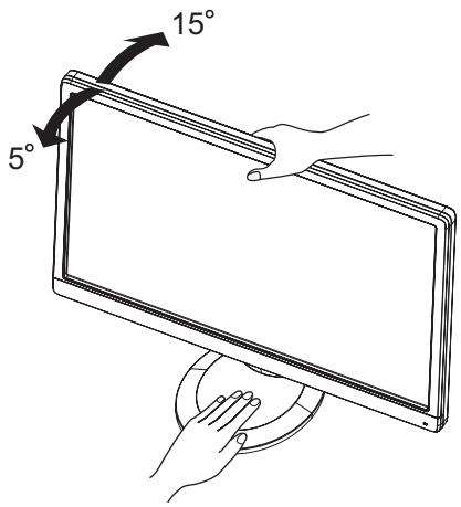 IIYAMA E2472HD - Ajustement de la hauteur et l'angle de VISION - 2