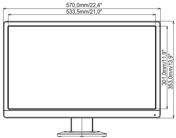 IIYAMA E2472HD - Caractéristiques techniques : ProLite E2472HD - 1