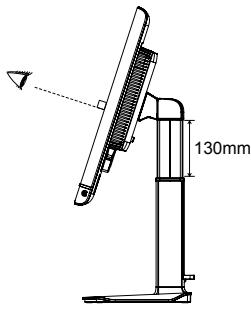 IIYAMA PROLITE E2403WS - Ajustement de la hauteur et l'angle de VISION : ProLite B2403WS - 2