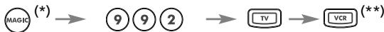 ONE FOR ALL URC 7556 - Example 1: - 1
