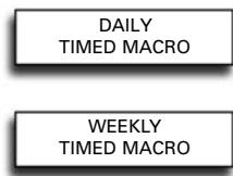 DAILY TIMED MACRO WEEKLY TIMED MACRO