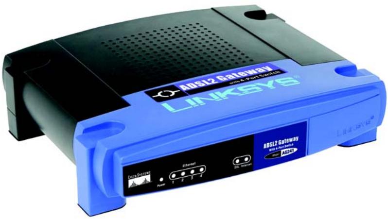 LINKSYS AG241 - Web site - 1