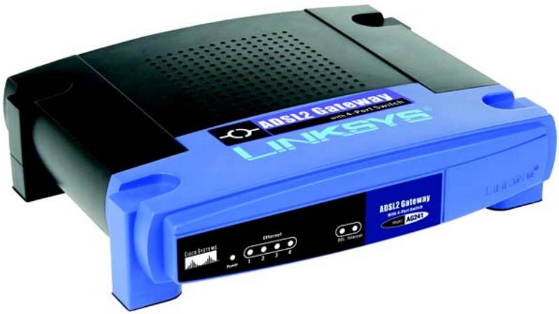 LINKSYS AG241 - Site Web - 1