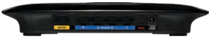 LINKSYS WRT320N - Panel posterior - 1