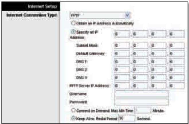LINKSYS WRT320N - PPTP - 1