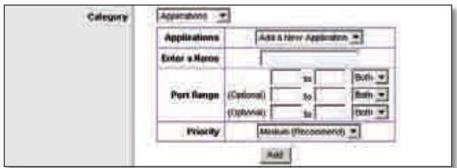 LINKSYS WRT320N - Applications (Applicazioni) - 1
