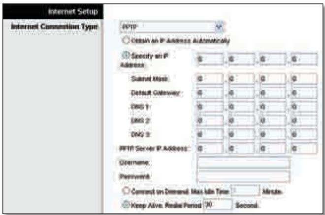 LINKSYS WRT320N - PPTP - 1