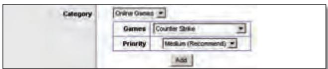 LINKSYS WRT320N - Online-Spiele - 1