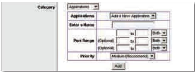 LINKSYS WRT320N - Aplicativos - 1