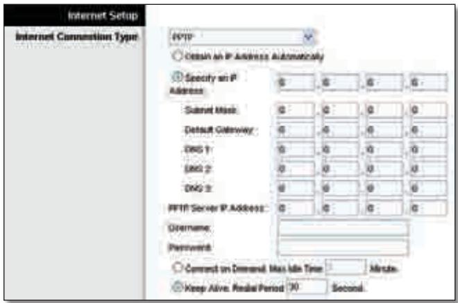 LINKSYS WRT320N - PPTP - 1